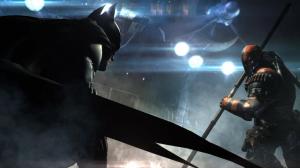 Batman: Arkham Origins Batman Deathstroke DC HD wallpaper thumb