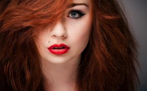 Ginger Red Hair Girl wallpaper thumb