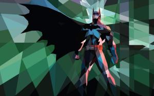 Polygon Batman wallpaper thumb