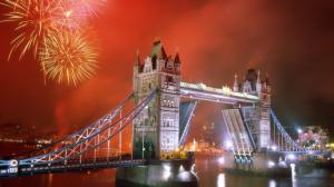 Tower Bridge Fireworks 4th of July HD wallpaper thumb