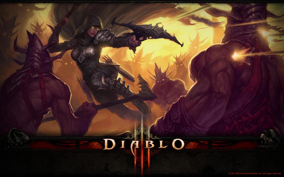 Diablo 3 Demon Hunter wallpaper,diablo HD wallpaper,video games HD wallpaper,demon hunter HD wallpaper,games HD wallpaper,1920x1200 wallpaper