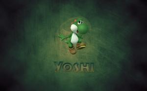 Mario Yoshi Green Nintendo HD wallpaper thumb