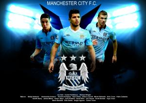 Manchester City Striker Image wallpaper thumb