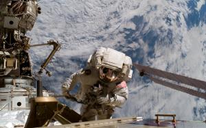 Astronaut NASA Earth HD wallpaper thumb