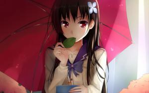 Zombies can there be so Meng, Mi Sange ceremony, Japanese anime, Anime girl, ACG, Umbrella wallpaper thumb