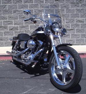 Dyna Low Rider, Harley-Davidson, Chrome, Motorcycle wallpaper thumb