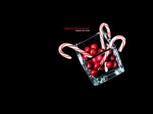 Christmas Candy Cane  Wide HD wallpaper thumb