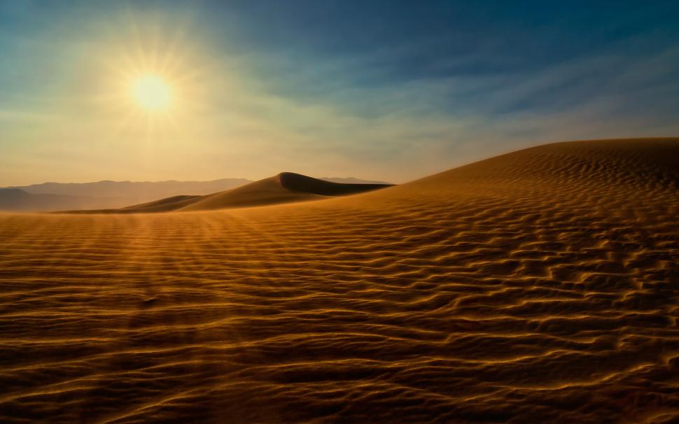 Death Valley wallpaper,sand HD wallpaper,dunes HD wallpaper,sun HD wallpaper,desert HD wallpaper,2560x1600 wallpaper