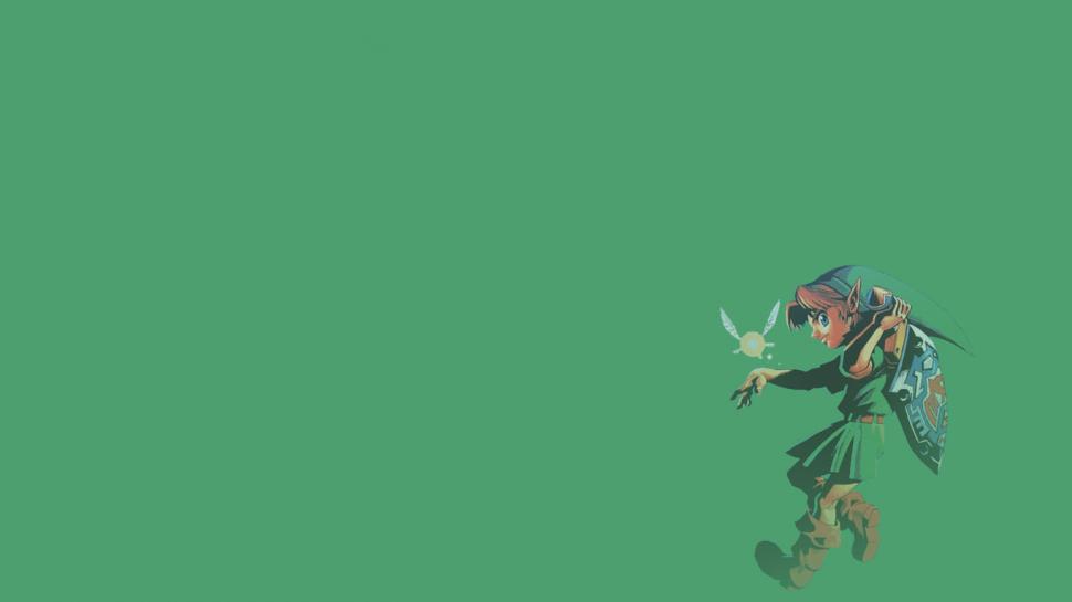 Zelda Link Green Nintendo Majora's Mask HD wallpaper,video games wallpaper,green wallpaper,s wallpaper,nintendo wallpaper,zelda wallpaper,mask wallpaper,link wallpaper,majora wallpaper,1366x768 wallpaper