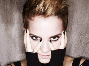 Emma Watson Close Up Face wallpaper thumb