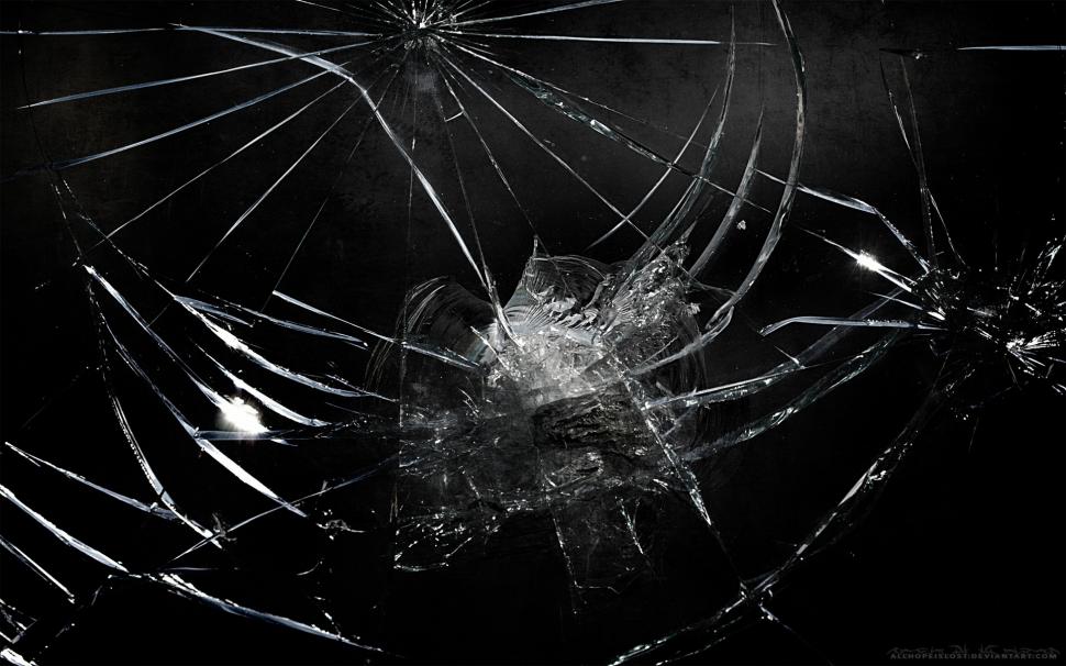 Cracked Iphone Screen wallpaper | 3d and abstract | Wallpaper Better
