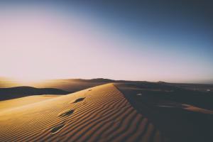 Sun, nature, desert, dune, landscape, sand, sky wallpaper thumb