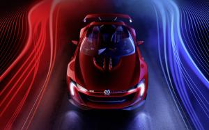 2014 Volkswagen GTI Roadster Concept supercar wallpaper thumb