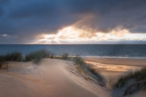Dunes, sea, beach wallpaper thumb