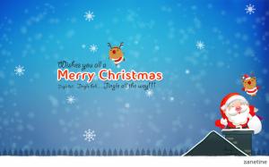 Merry Christmas Jingle Bells HD wallpaper thumb