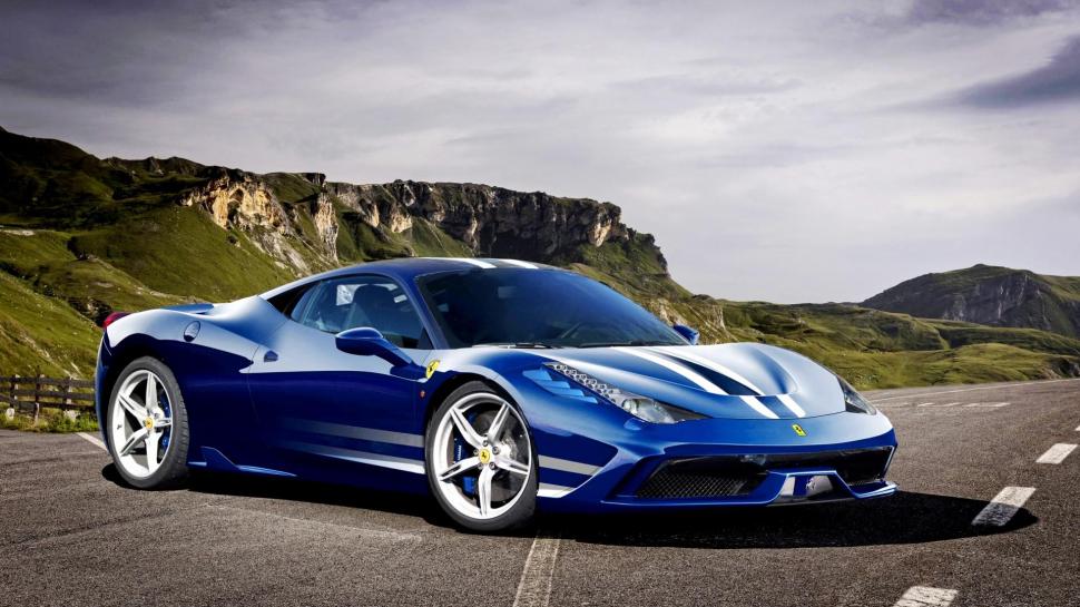 Blue Ferrari 458 SPECIALE, supercar, wallpaper,blue ferrari 458 speciale HD wallpaper,supercar HD wallpaper,1920x1080 wallpaper