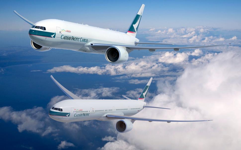 Cathay Pacific Boeing 777 wallpaper,boeing HD wallpaper,boeing 777 HD wallpaper,airplane HD wallpaper,aircraft HD wallpaper,2880x1800 wallpaper