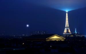 Eiffel Tower Light wallpaper thumb