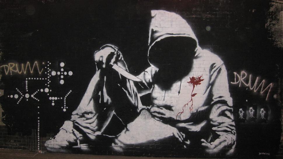 Banksy Graffiti HD wallpaper | art and paintings | Wallpaper Better