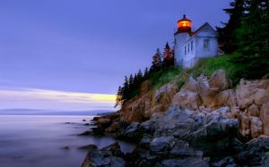 Beautiful Lighthouse Background For wallpaper thumb