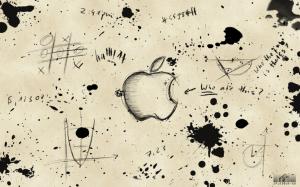 Apple Sketch wallpaper thumb