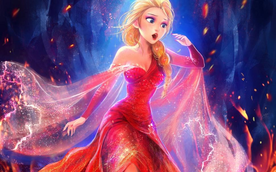 Beautiful princess, Elsa, red dress, Frozen, Disney movie wallpaper,Beautiful HD wallpaper,Princess HD wallpaper,Elsa HD wallpaper,Red HD wallpaper,Dress HD wallpaper,Frozen HD wallpaper,Disney HD wallpaper,Movie HD wallpaper,1920x1200 wallpaper