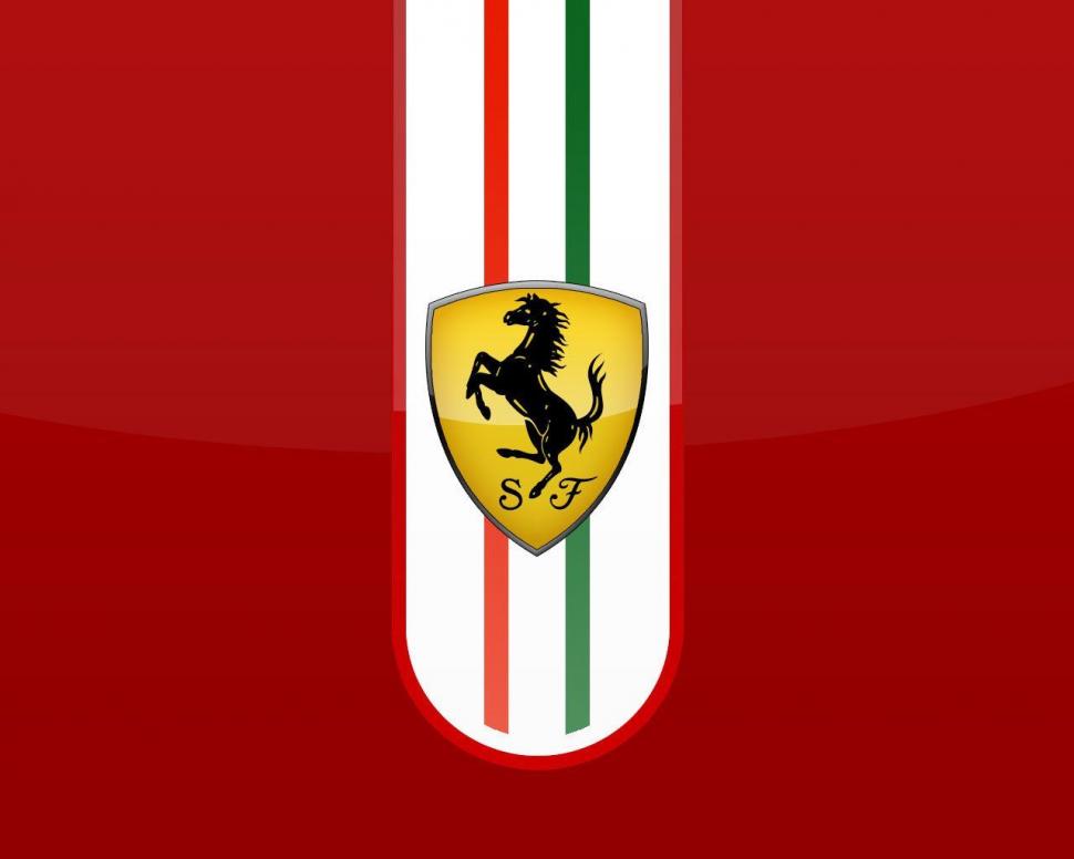Glossy Ferrari Logo Desktop Background Wallpaper Vector And Designs Wallpaper Better