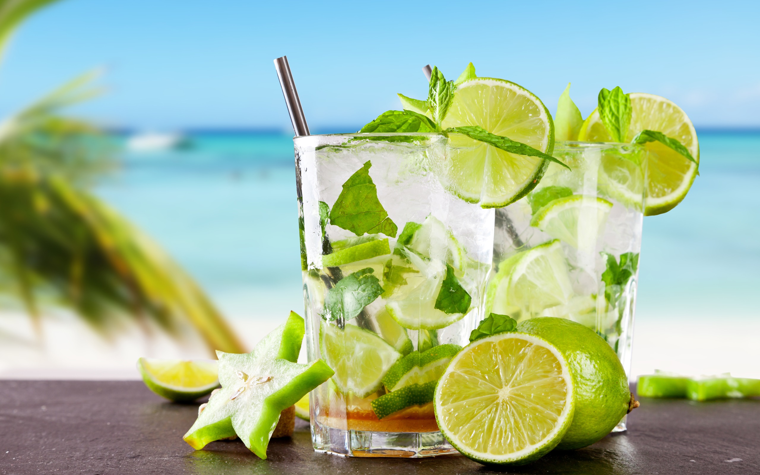 Tropical Cocktail Mojito Lemon Cool Summer Drinks Wallpaper Other Wallpaper Better