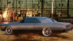 Classic Car Classic Chevrolet Chevelle Sparks HD wallpaper thumb