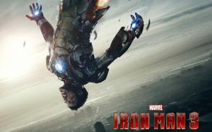 Iron Man 3, Injured by fighting wallpaper thumb
