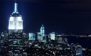 New York City Nights HD wallpaper thumb