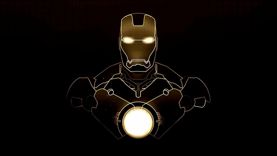 Iron Man Black HD wallpaper,cartoon/comic HD wallpaper,black HD wallpaper,man HD wallpaper,iron HD wallpaper,1920x1080 wallpaper