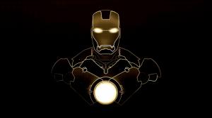 Iron Man Black HD wallpaper thumb
