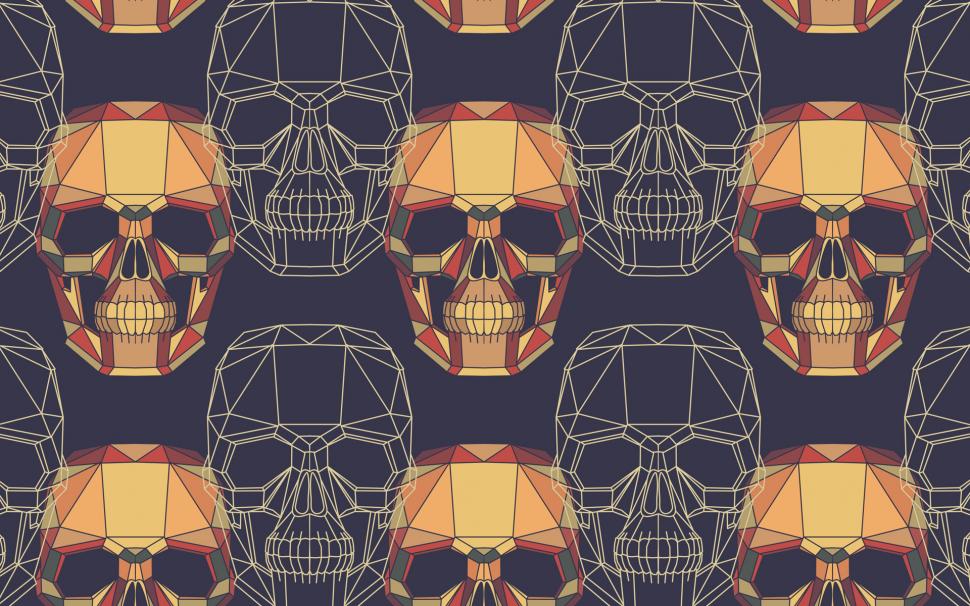 Skull Pattern HD wallpaper,digital/artwork HD wallpaper,skull HD wallpaper,pattern HD wallpaper,1920x1200 wallpaper