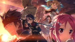 Sword Art Online, Anime Girls, Kirigaya Kazuto, Tsuboi Ryotaro, Yuuki Asuna, Shinozaki Rika, Ayano Keiko, Agil wallpaper thumb