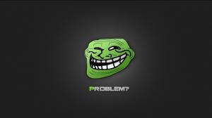 Figure Smile Problem Funny Design wallpaper thumb