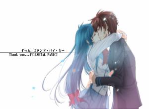 Anime Rain Kissing wallpaper | anime | Wallpaper Better