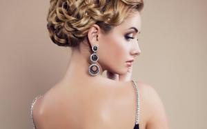 Woman Earrings Jewelry Makeup wallpaper thumb