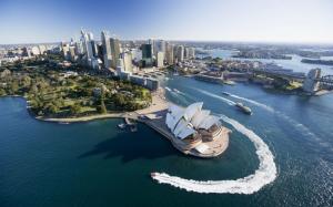 Beautiful Water View of Sydney City of Australia wallpaper thumb