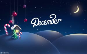 December The Christmas Month wallpaper thumb
