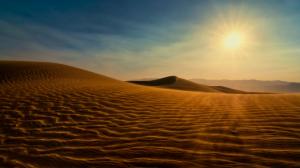 Sahara Desert, Sun, Landscape, Sand, Dunes wallpaper thumb
