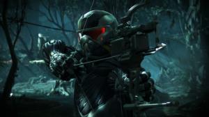 Crysis 3, hunter in the forest wallpaper thumb