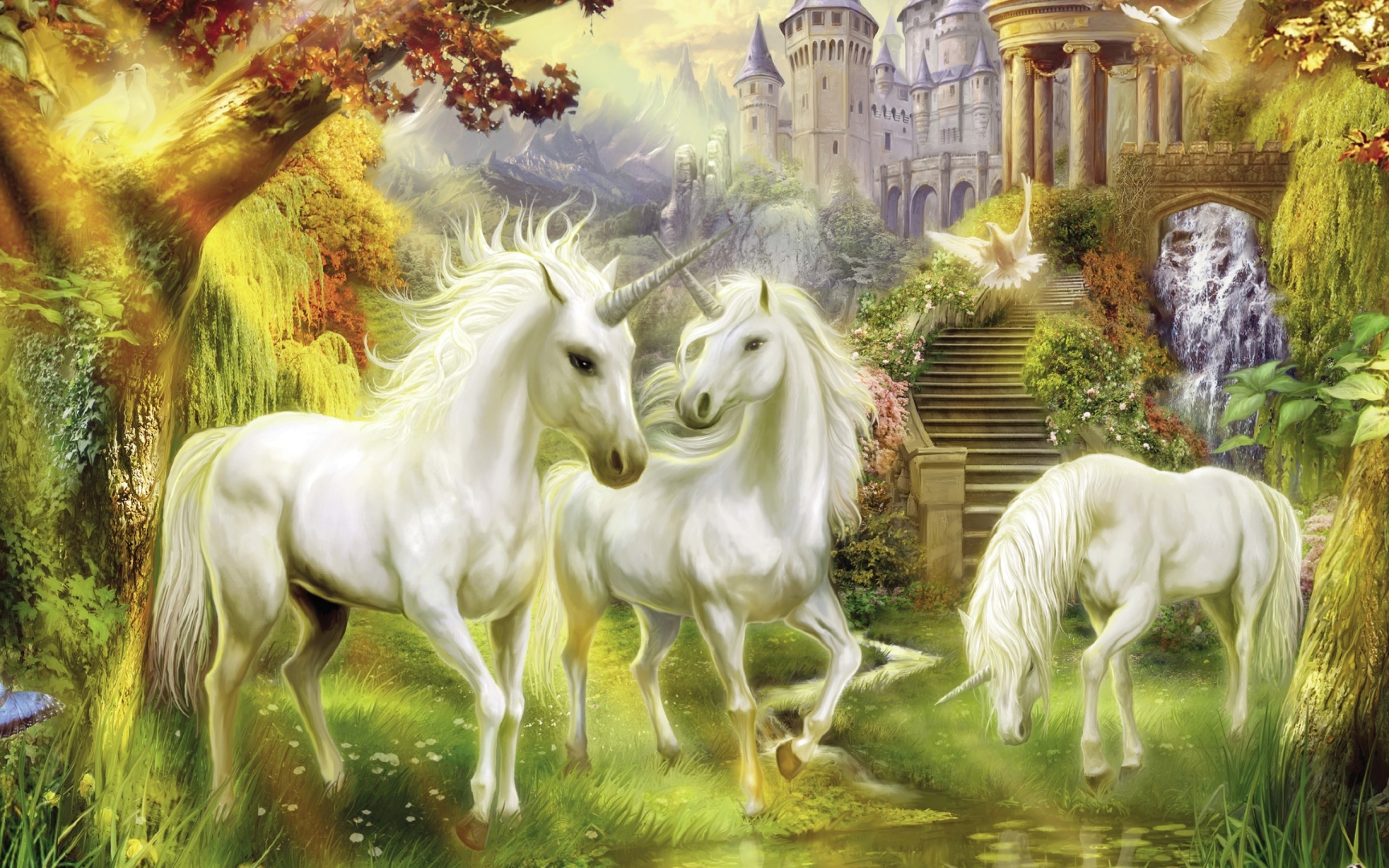 Fantasy Horse HD Wallpaper by Daniel Kamarudin