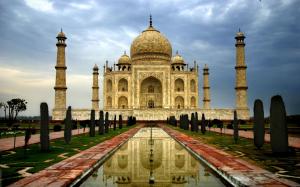 India Agra Taj Mahal wallpaper thumb