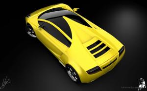 Lamborghini Yellow ConceptRelated Car Wallpapers wallpaper thumb
