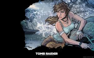 Tomb Raider Game Art wallpaper thumb