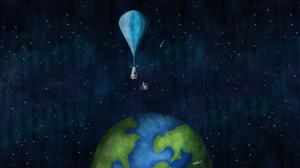 Skydive Red Bull Free Fall Balloon Earth Felix Baumgartner HD wallpaper thumb