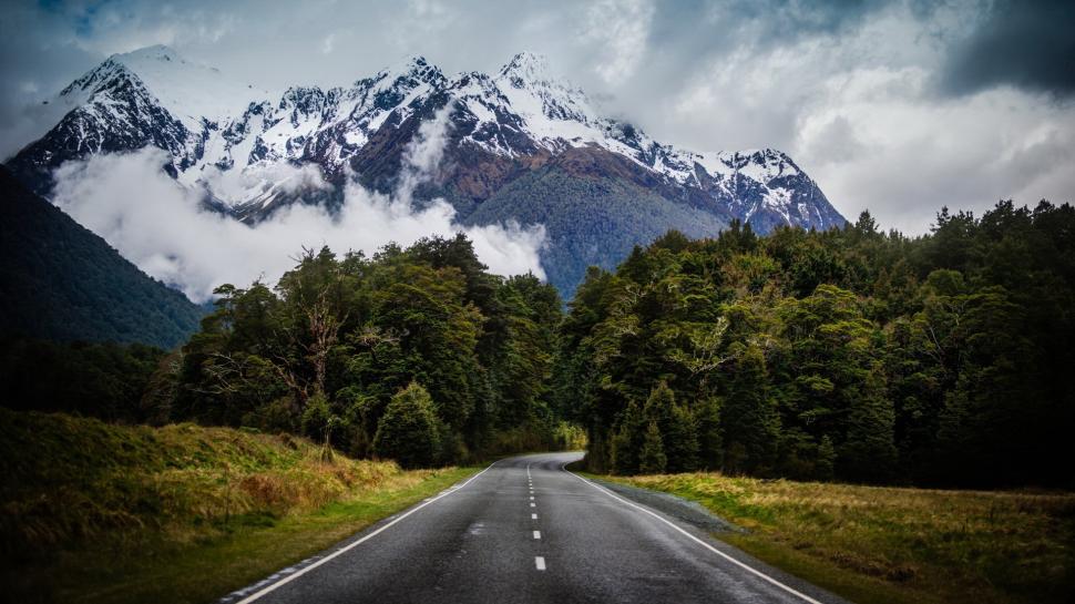 Road To The Mountains wallpaper,Scenery HD wallpaper,1920x1080 wallpaper