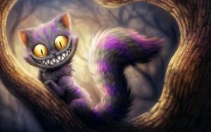 Cheshire Cat from Alice Adventures in Wonderland wallpaper thumb