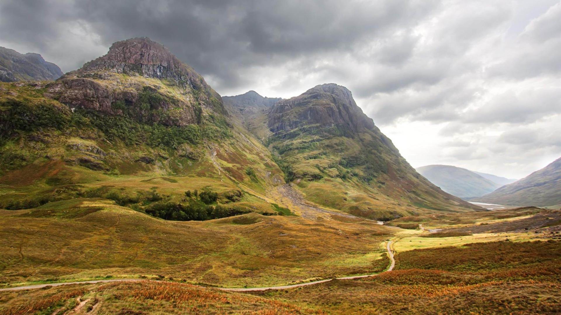 Glencoe Valley In The Scottish Highls wallpaper | nature and landscape ...